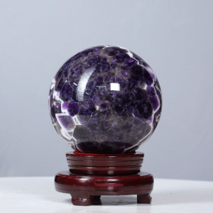 Quả cầu Thạch Anh tím 2A - 2,87Kg - 12,7cm