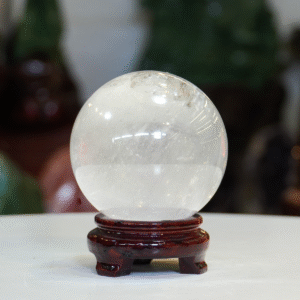Quả cầu Thạch Anh trắng 5A 1,43kg - 10,2cm